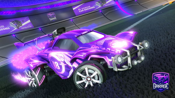 A Rocket League car design from danbow88