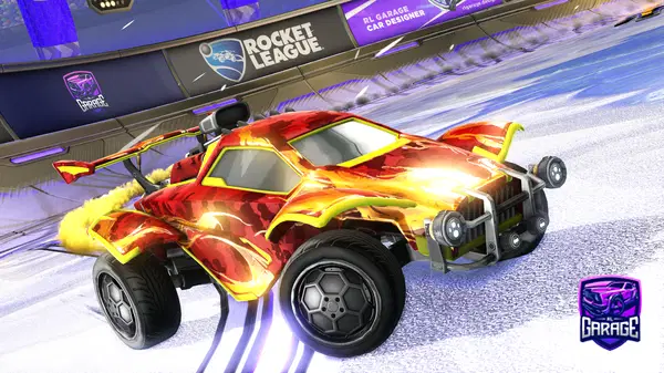 A Rocket League car design from Azph