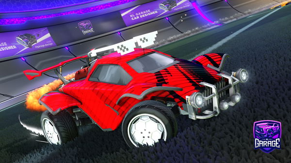 A Rocket League car design from LegalHyperion