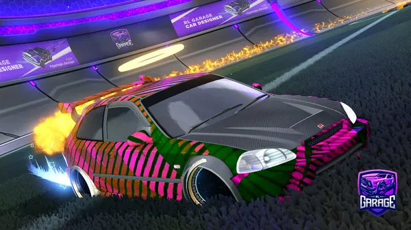 A Rocket League car design from CubicCircle