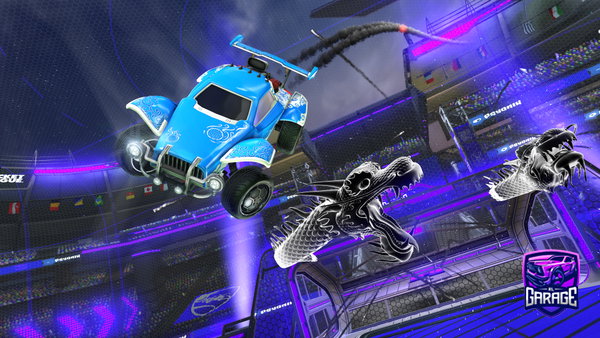 A Rocket League car design from XYZGroovy234