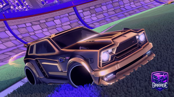 A Rocket League car design from SXTYRS