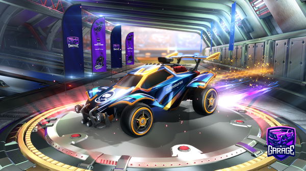A Rocket League car design from KingLogan