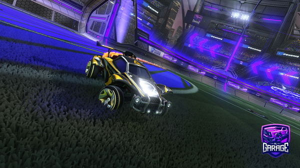 A Rocket League car design from basezake07