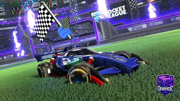 A Rocket League car design from Maxick