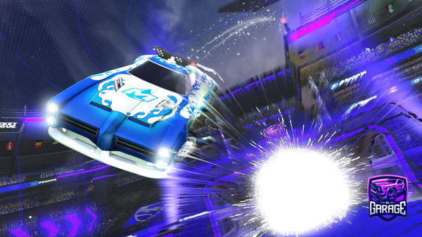 A Rocket League car design from wowMicky