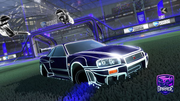 A Rocket League car design from YousefALN