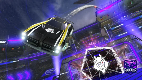 A Rocket League car design from WFC_NOXY