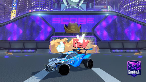 A Rocket League car design from cgoin