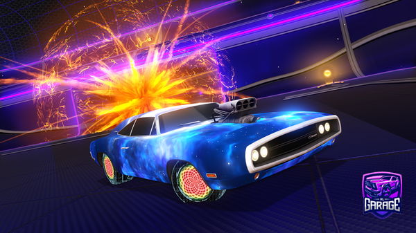 A Rocket League car design from WIAELCAismyepic
