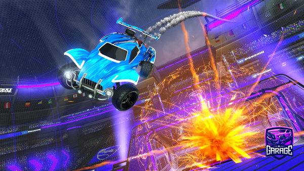 A Rocket League car design from Feace_7