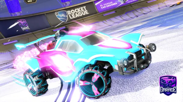 A Rocket League car design from Hyperventilation
