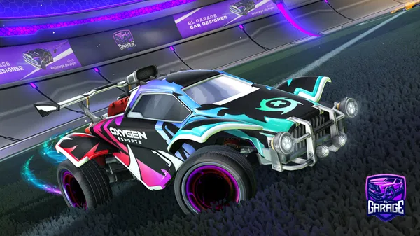 A Rocket League car design from H3NRY6691