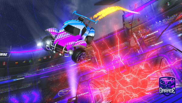A Rocket League car design from Blazemd199