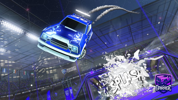 A Rocket League car design from Nakashi_X