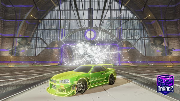 A Rocket League car design from violet22