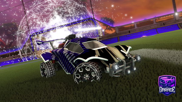 A Rocket League car design from GameJockey14