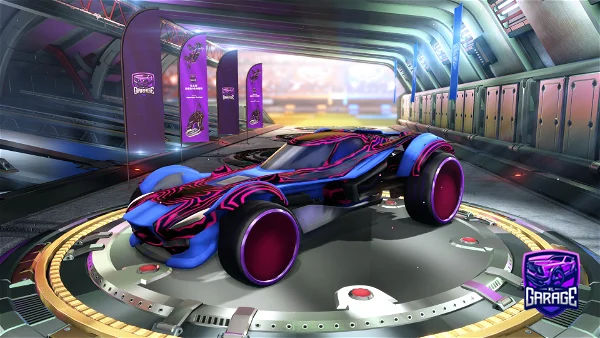 A Rocket League car design from ferweny