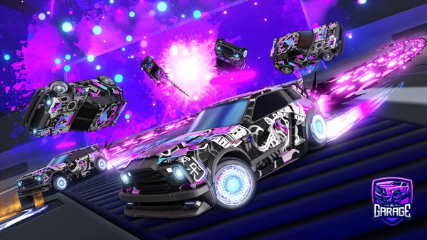 A Rocket League car design from IAMTRUEGHOST
