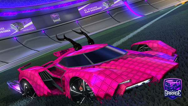 A Rocket League car design from MC_GoDjy