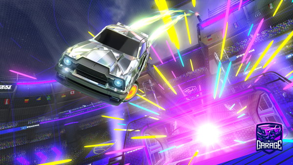 A Rocket League car design from Robertoto