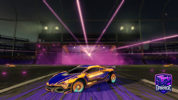 A Rocket League car design from Trixtep
