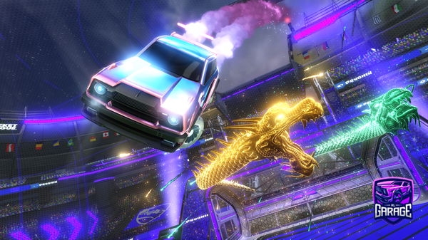 A Rocket League car design from Sausge