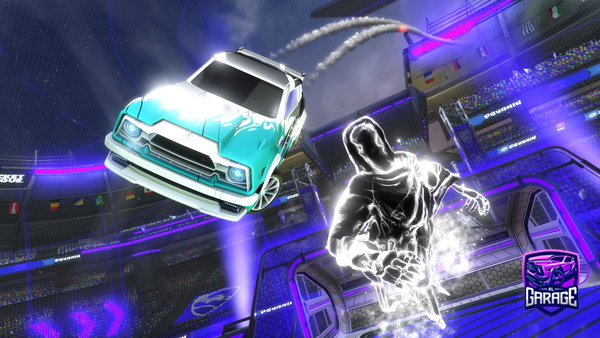 A Rocket League car design from Viki1009