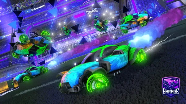 A Rocket League car design from munchy