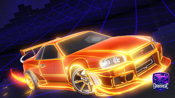 A Rocket League car design from Sleepless8