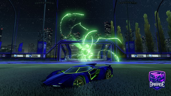 A Rocket League car design from PewPewGamer64