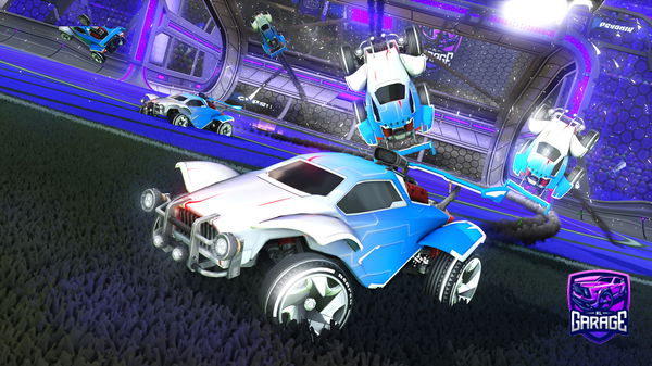 A Rocket League car design from passmescor