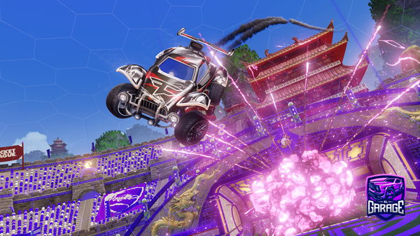 A Rocket League car design from Shark_alves