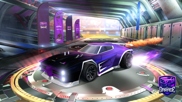A Rocket League car design from Orisabag