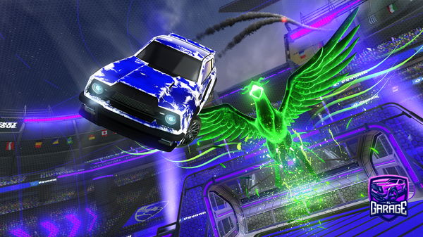 A Rocket League car design from MrWalrus1166