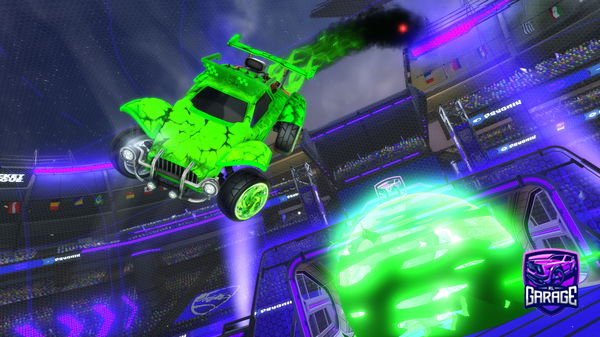 A Rocket League car design from Xfixak