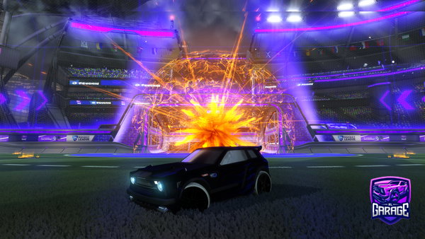 A Rocket League car design from l7vd