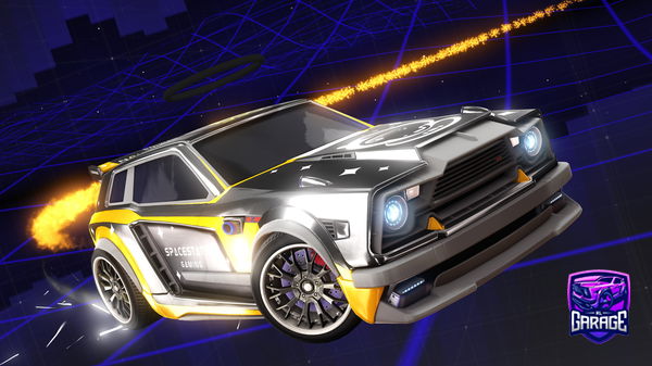 A Rocket League car design from jx5t1n