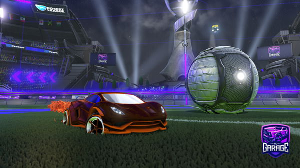 A Rocket League car design from C0RV0_BR4NC0_ZR