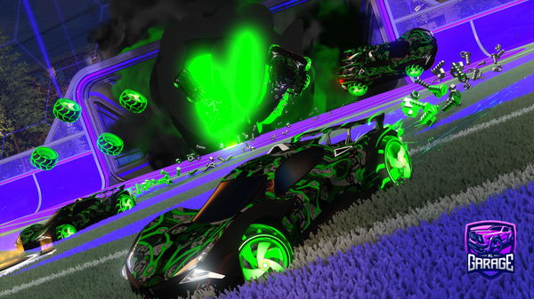 A Rocket League car design from xxxxBLOODFALLENxxxx