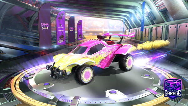 A Rocket League car design from gAmChngr7