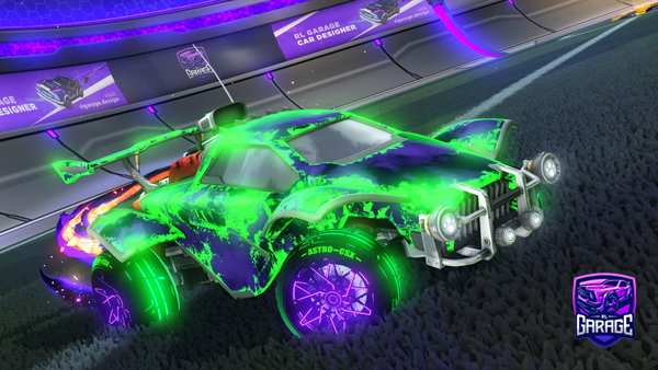 A Rocket League car design from Zachrry
