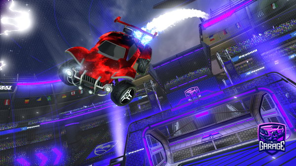 A Rocket League car design from Bel0_