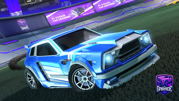 A Rocket League car design from GetZ0mbified