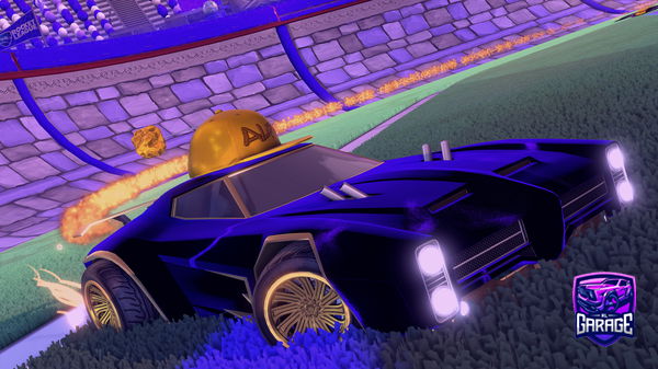 A Rocket League car design from WS_ITB999
