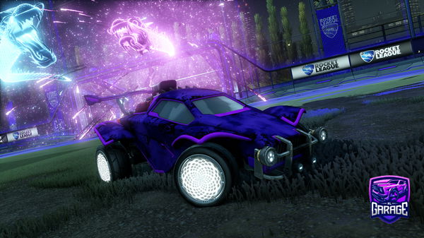 A Rocket League car design from ManLikeLen