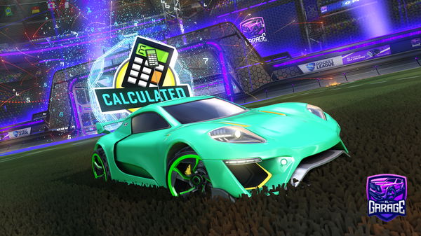 A Rocket League car design from Wulff