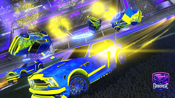 A Rocket League car design from YeetyBoiiiiii