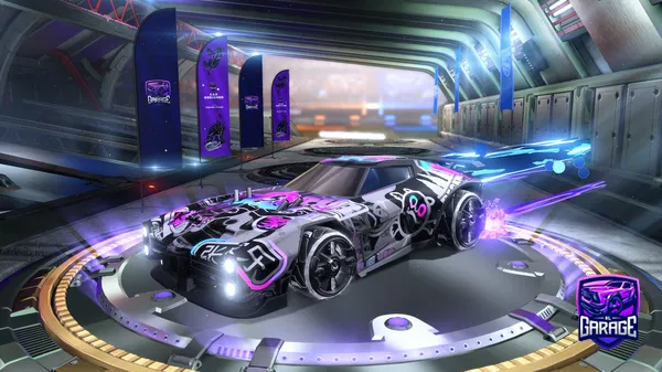 A Rocket League car design from Toiron