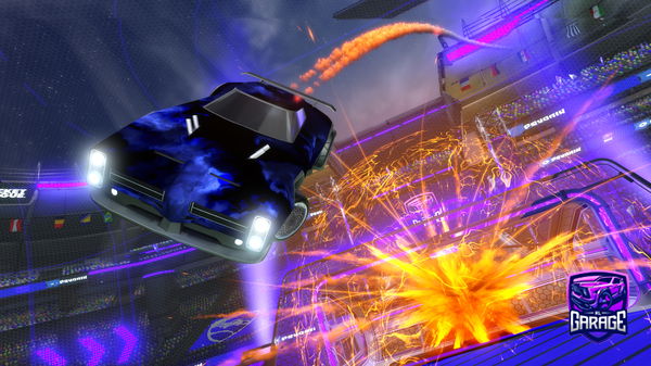 A Rocket League car design from FSCdoggy